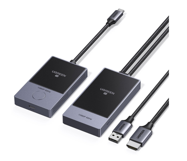 UGREEN Bezprzewodowy nadajnik i odbiornik HDMI CM737 1080p 30m - 1501489 - zdjęcie